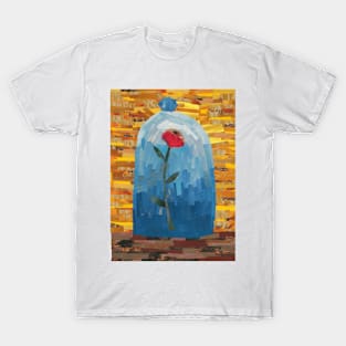 Enchanted Rose Collage T-Shirt